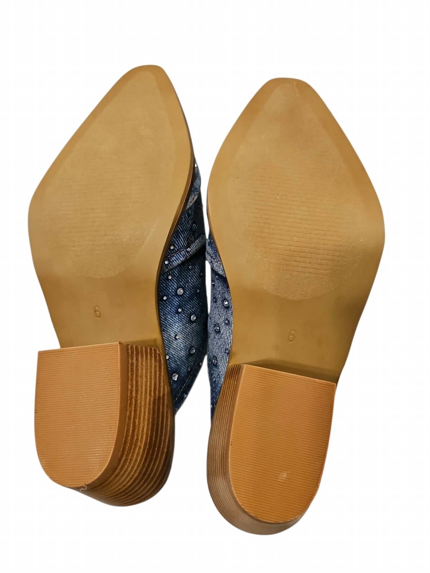 Corkys Footwear - Women's Tex Mex Washed Denim Mule