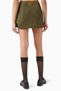 Prada - PRE-LOVED Re-Nylon Mini Skirt