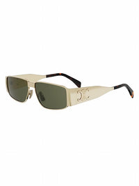 Celine - Men's Metal Triomphe Rectangular Sunglasses
