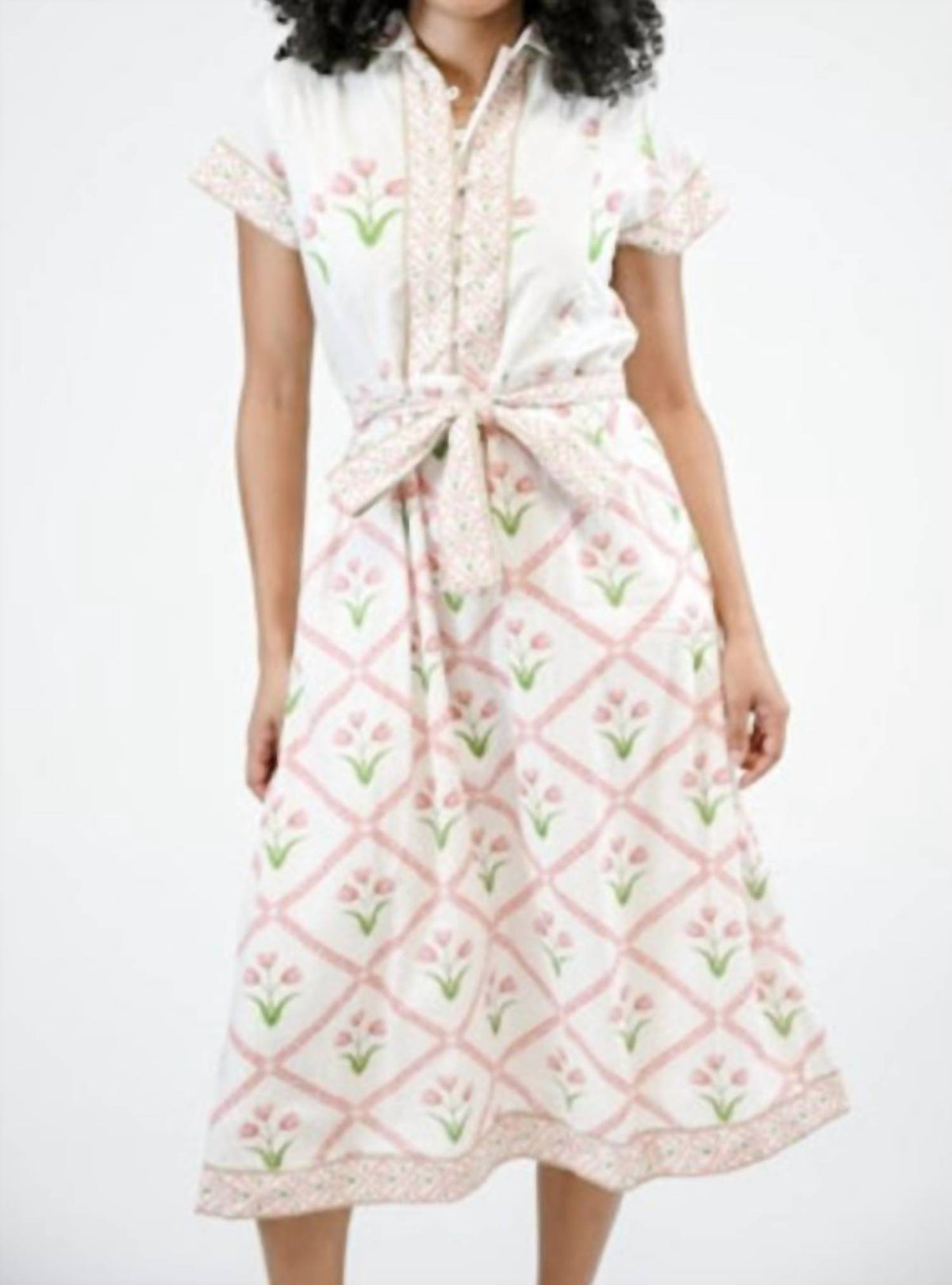 Victoria Dunn - Folly Maxi Short Sleeve Dress