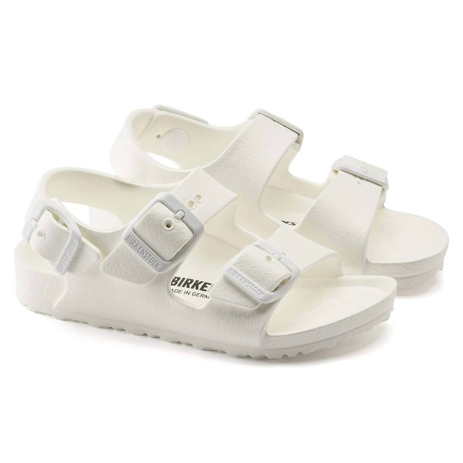 BIRKENSTOCK Kids Eva Sandals With Backstrap in white - kids' sandal - alternate view