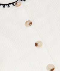 8Apart - Reed Stitch Collar Cardigan