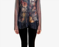 Johnny Was - MAZZY BUTTON-DOWN RUFFLE SHIRT