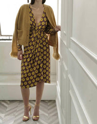 Le Superbe - Long Sleeve Midi Dress