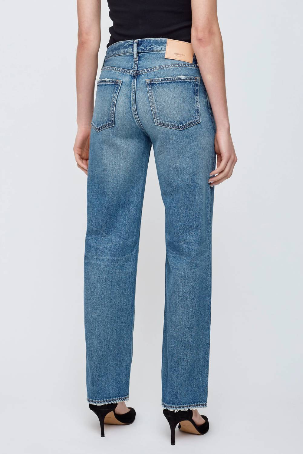 Moussy - Millsboro Straight Low Rise Jeans