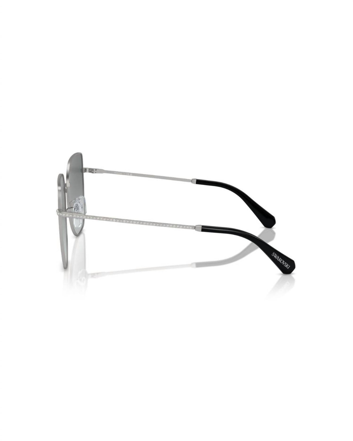 Swarovski - Women's Metal Sunglasses With Crystal Embellished