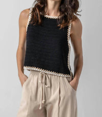 Lilla P - Crochet Tank Top