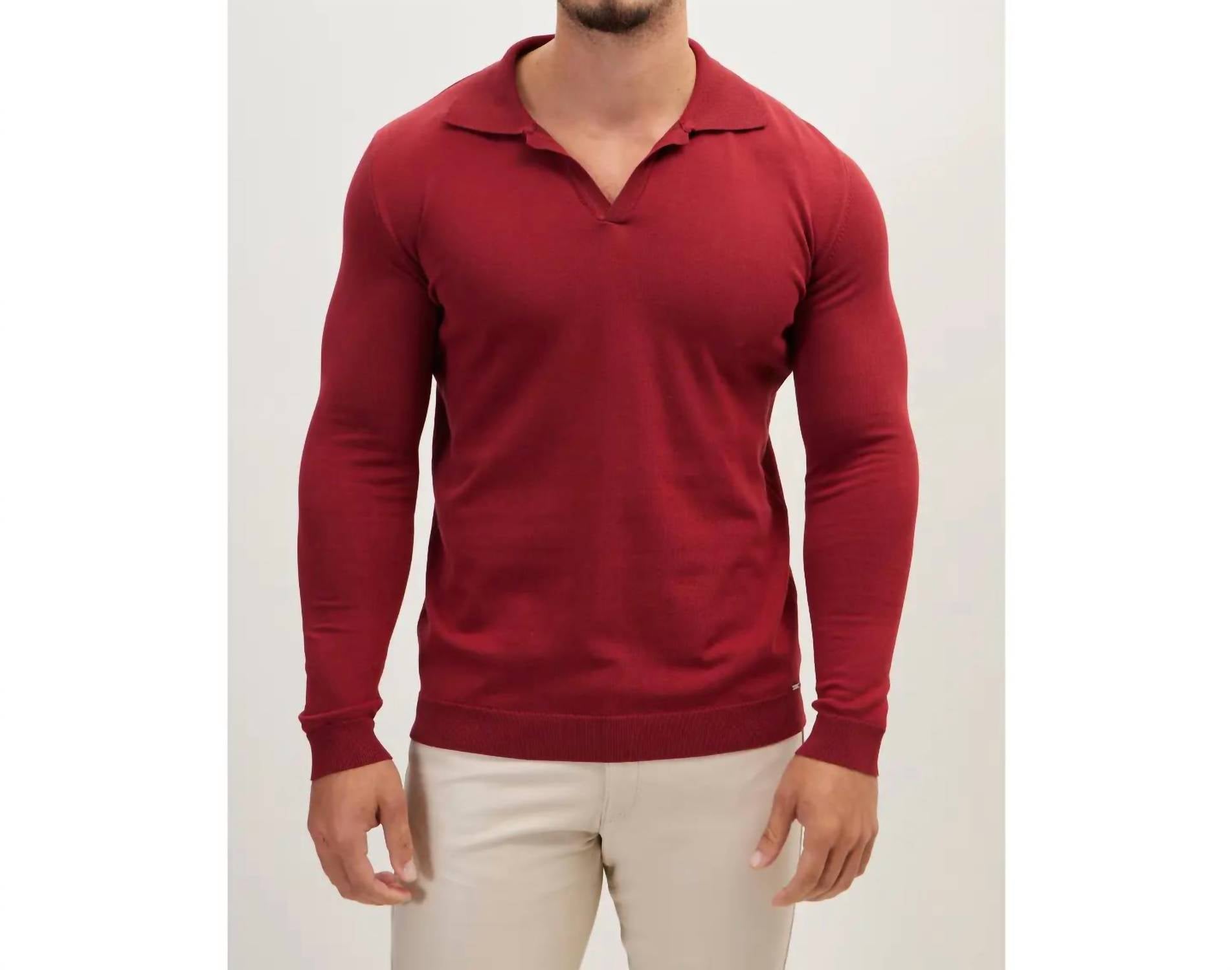 Ron Tomson - Johnny Collar Sweater Polo