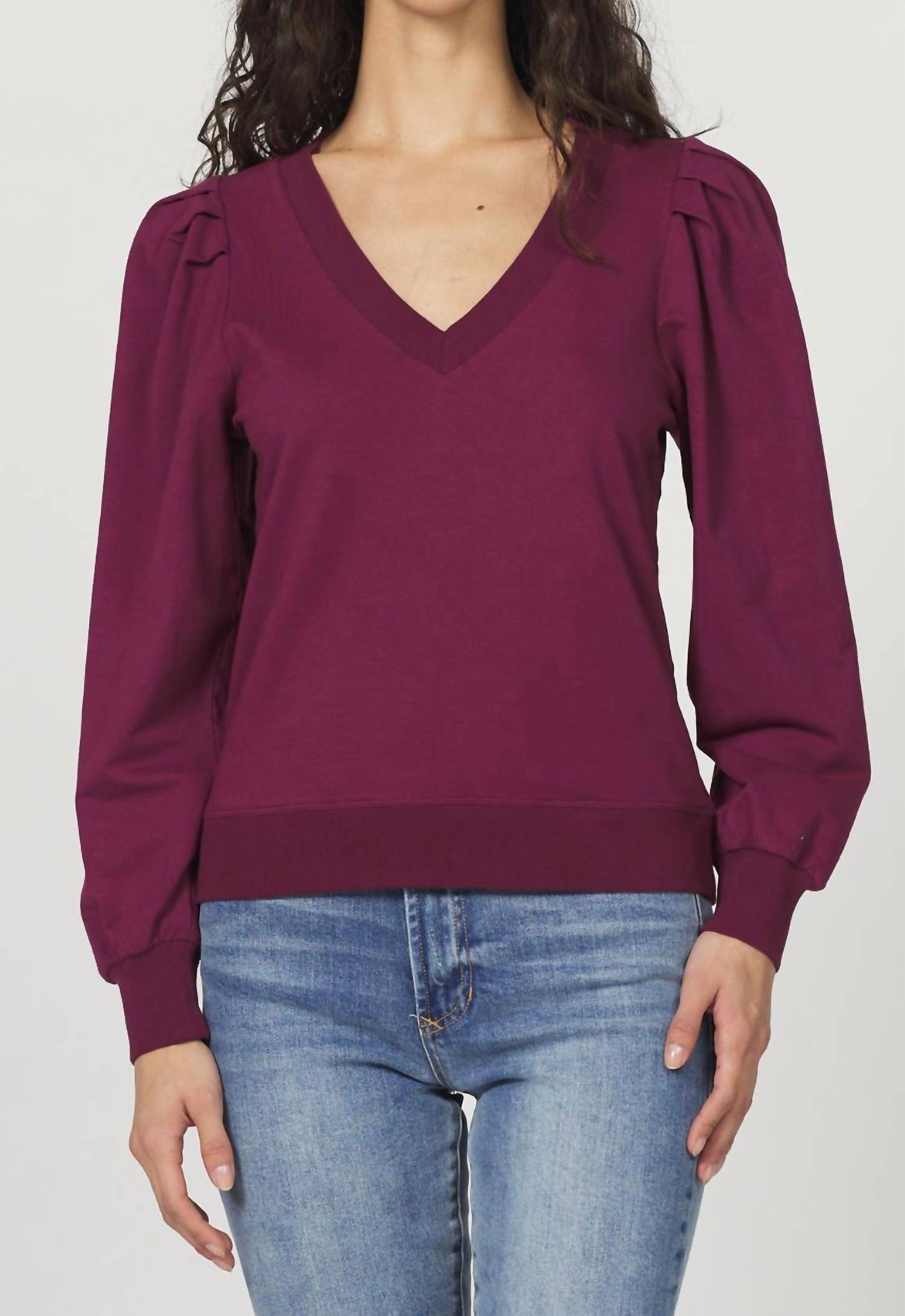 Another Love - Sammi V Neck Sweatshirt