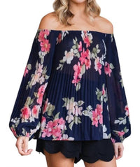 Oddi - Hearts Divided Floral Blouse