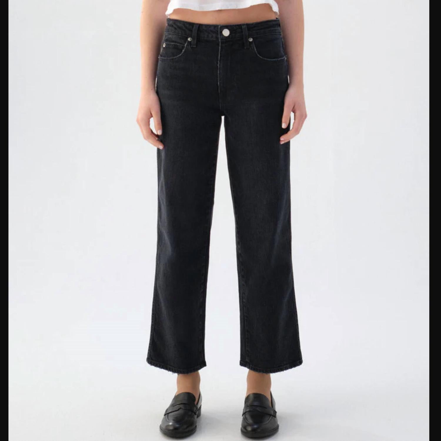 Amo - Billie Wide Straight Leg Jeans