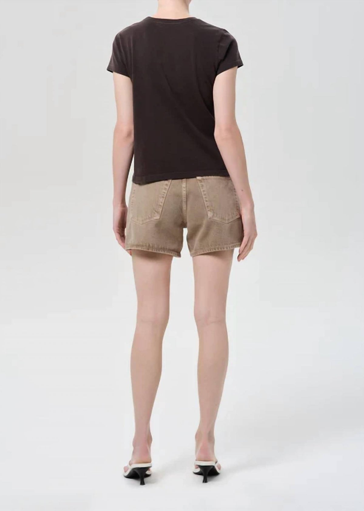 Agolde - Parker High Waist Long Shorts
