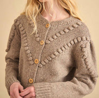 Hunter Bell - Bobble Sweater Cardigan