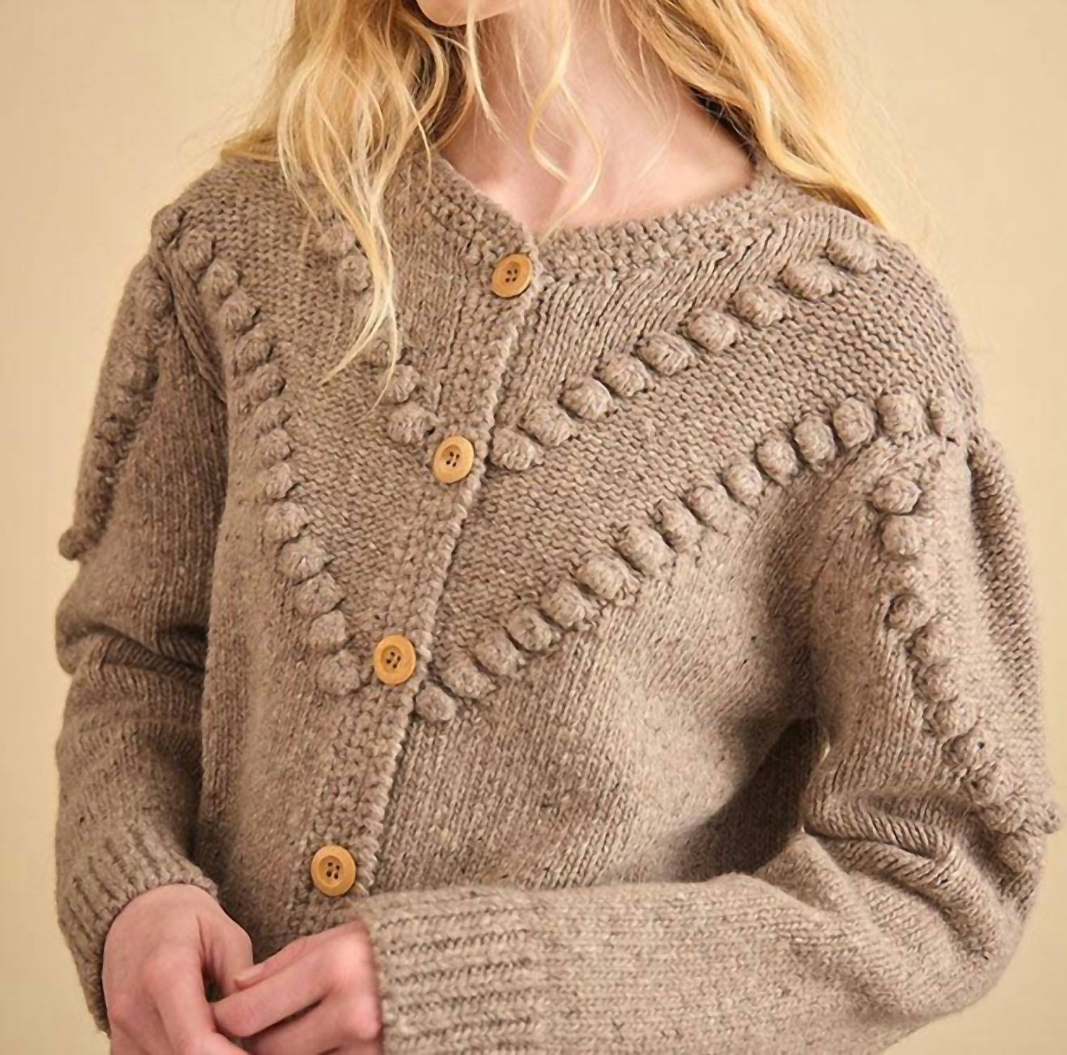 Hunter Bell - Bobble Sweater Cardigan