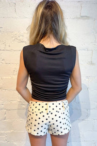 Free People - Ana Printed Micro Shorts