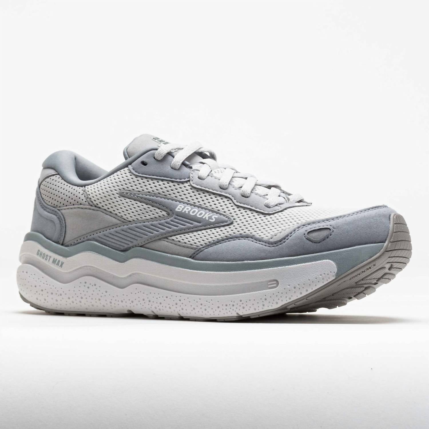 BROOKS Men's Ghost Max Se Shoe in primer grey oyster alloy 1 - men's shoe