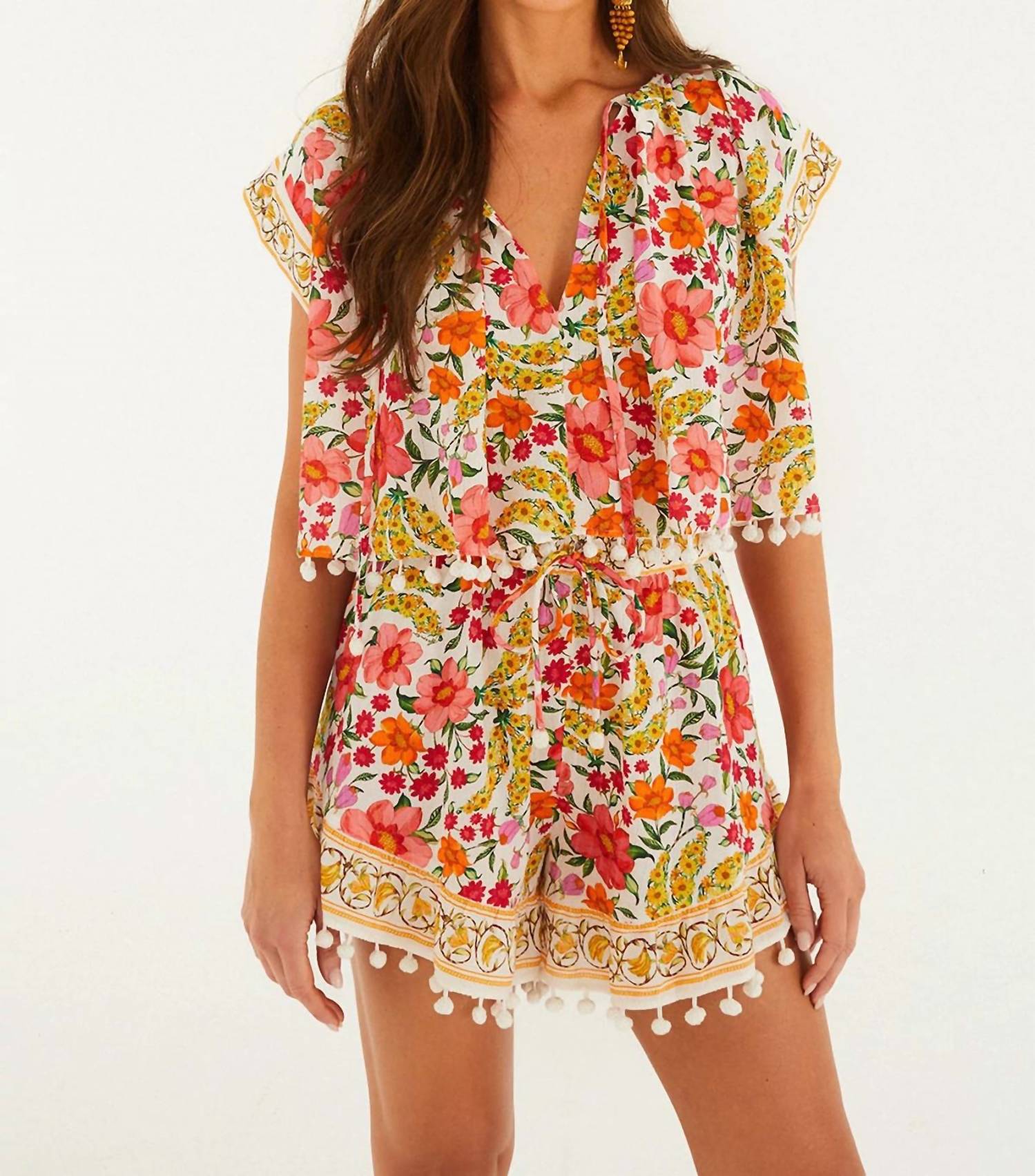 Farm Rio - Banana Flowers Shorts