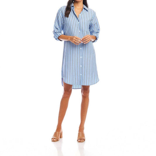 Karen Kane - Women's Stripe Shirtdress