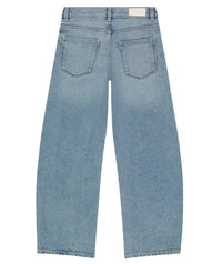 DL1961 - Kids' Lilia Barrel Leg Jeans in light island park - kids' leggings - alternate view