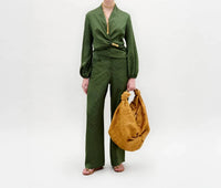 Silvia Tcherassi - Emine Jacqaurd Straight Leg Pants