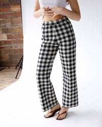 Lucy Paris - GINGHAM GETAWAY PANTS