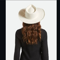 Brixton Marlow Rancher Hat in white - women's hat - alternate view