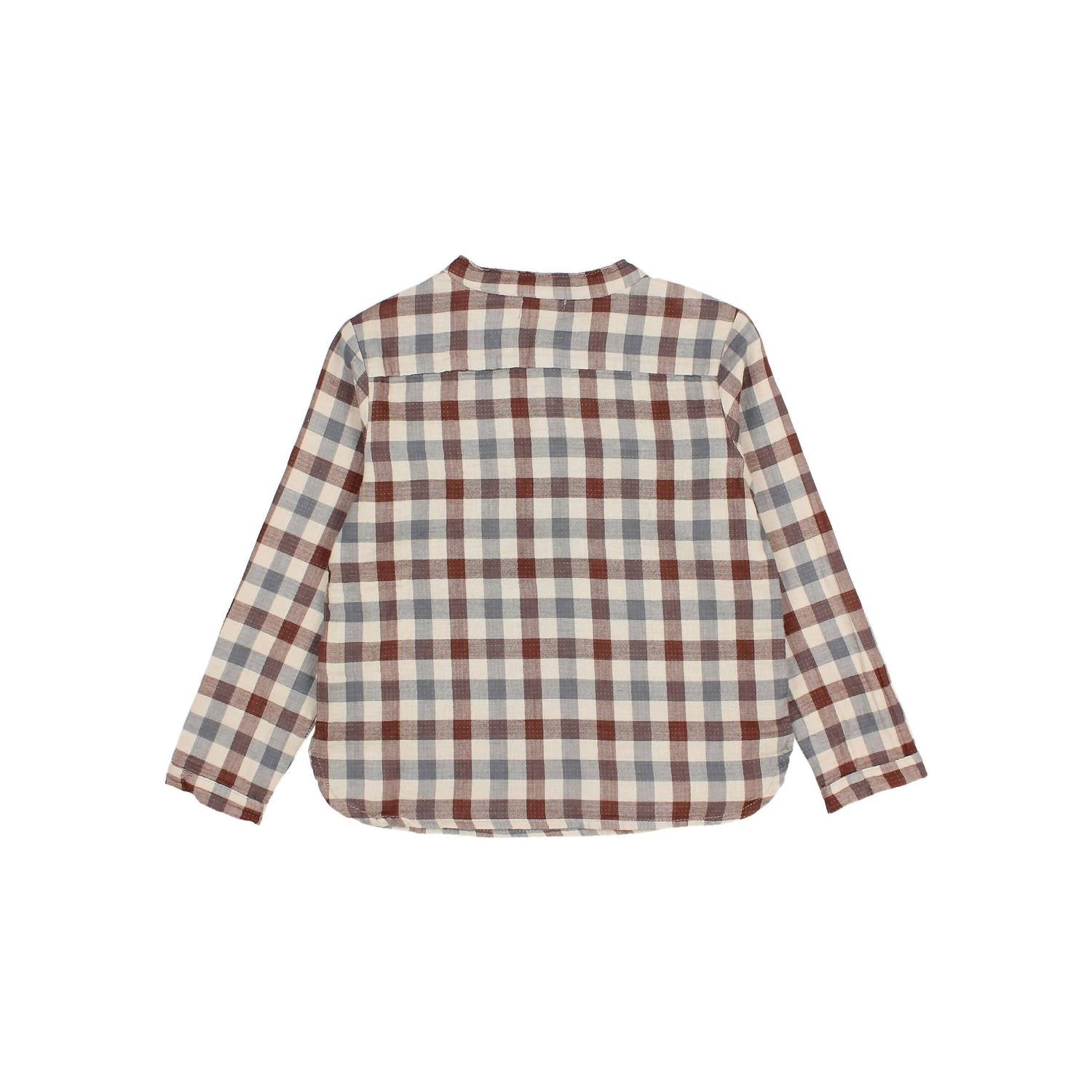 Búho - Boy's Rafael Toddler Check Shirt Top