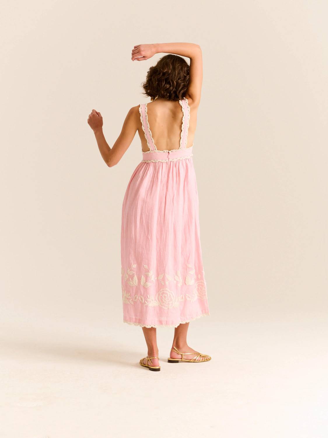 Carolina K - Nelly Sleeveless Midi Dress