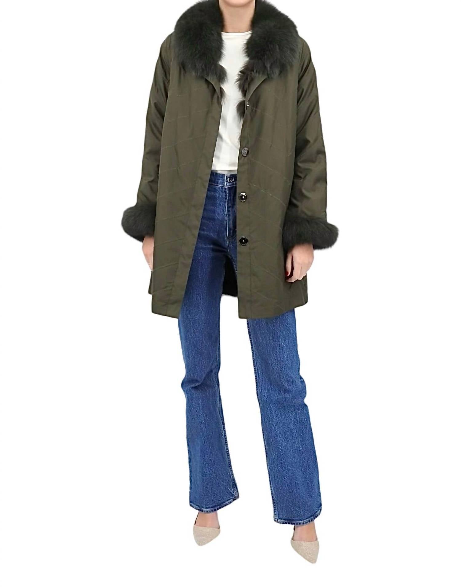 Diomi - Audrey Reversible Travel Coat