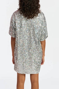 Essentiel Antwerp - Felt Sequin-embellished Mini Dress