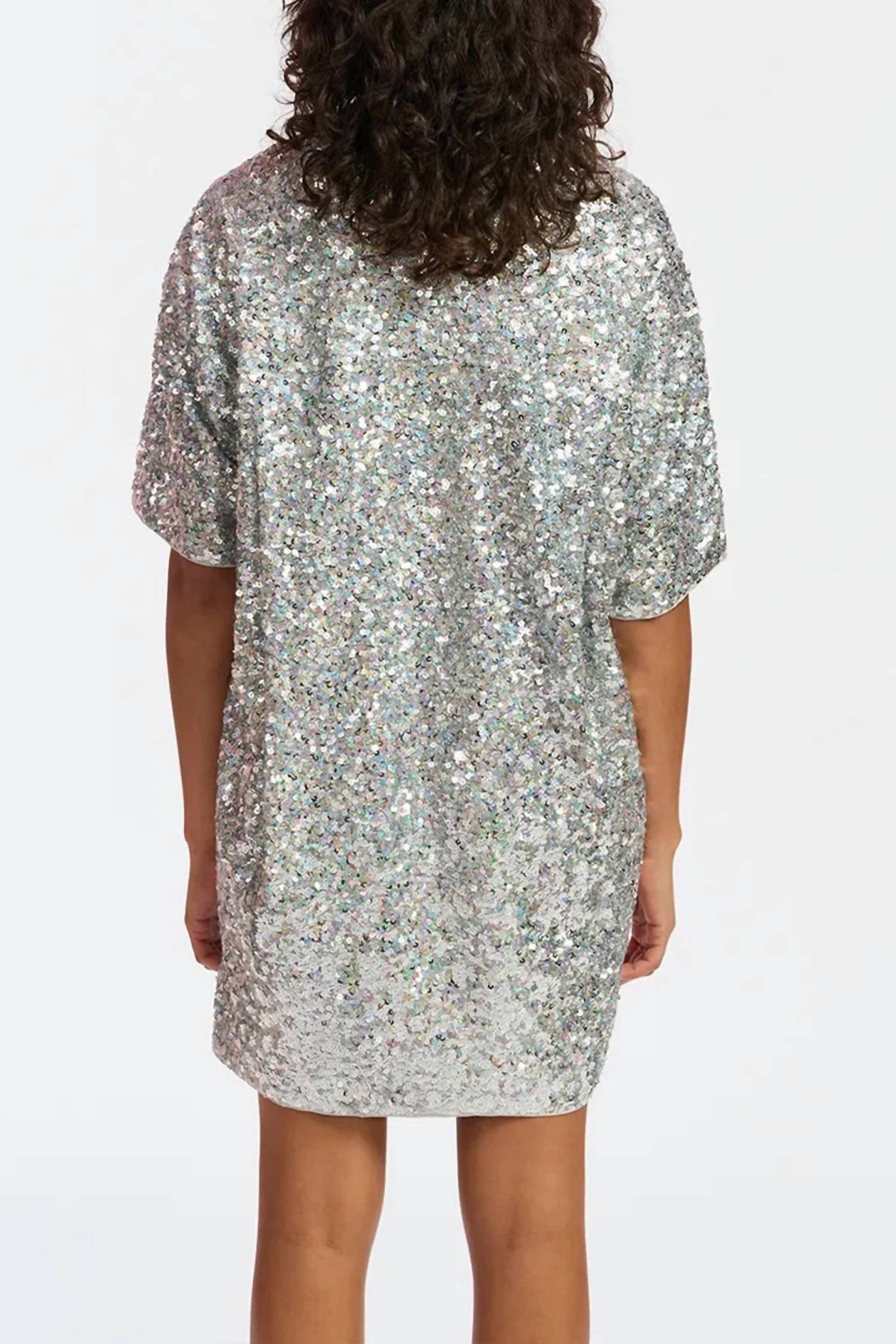 Essentiel Antwerp - Felt Sequin-embellished Mini Dress
