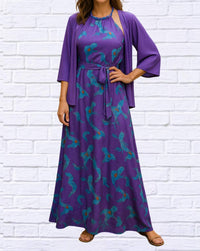 Diva Usa - Sibella Maxi Chiffon Dress