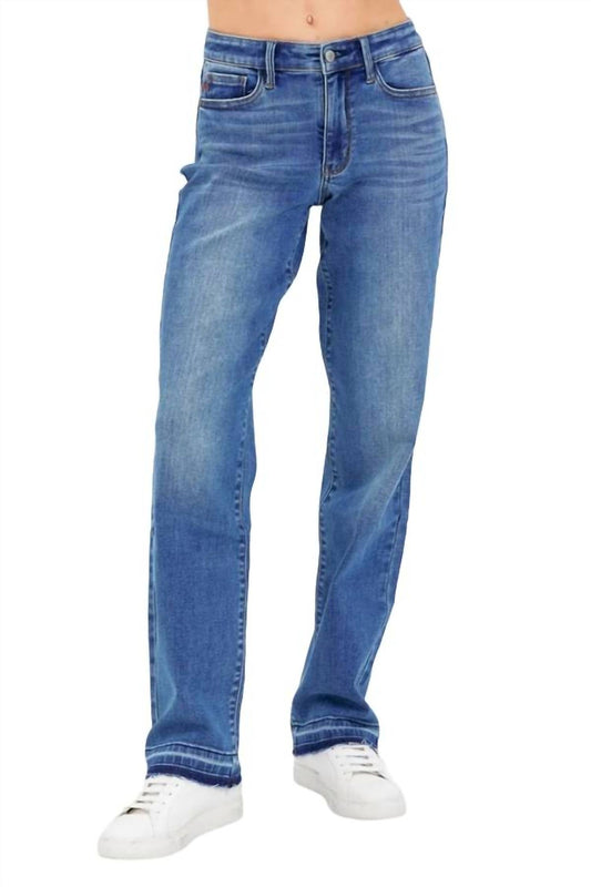 Judy Blue - MIDRISE STRAIGHT LEG DENIM