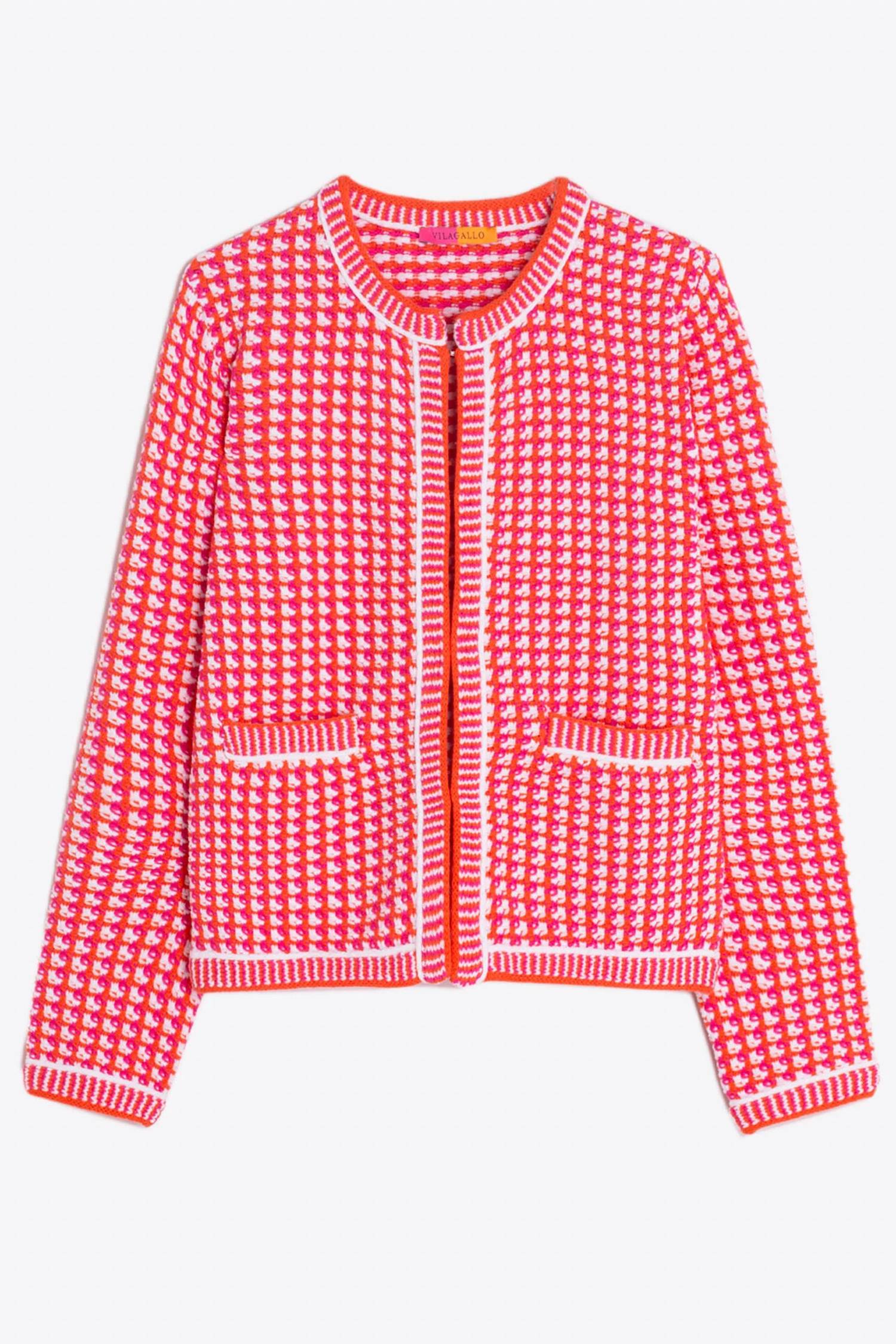 Vilagallo - Tweed Knitted Jacket