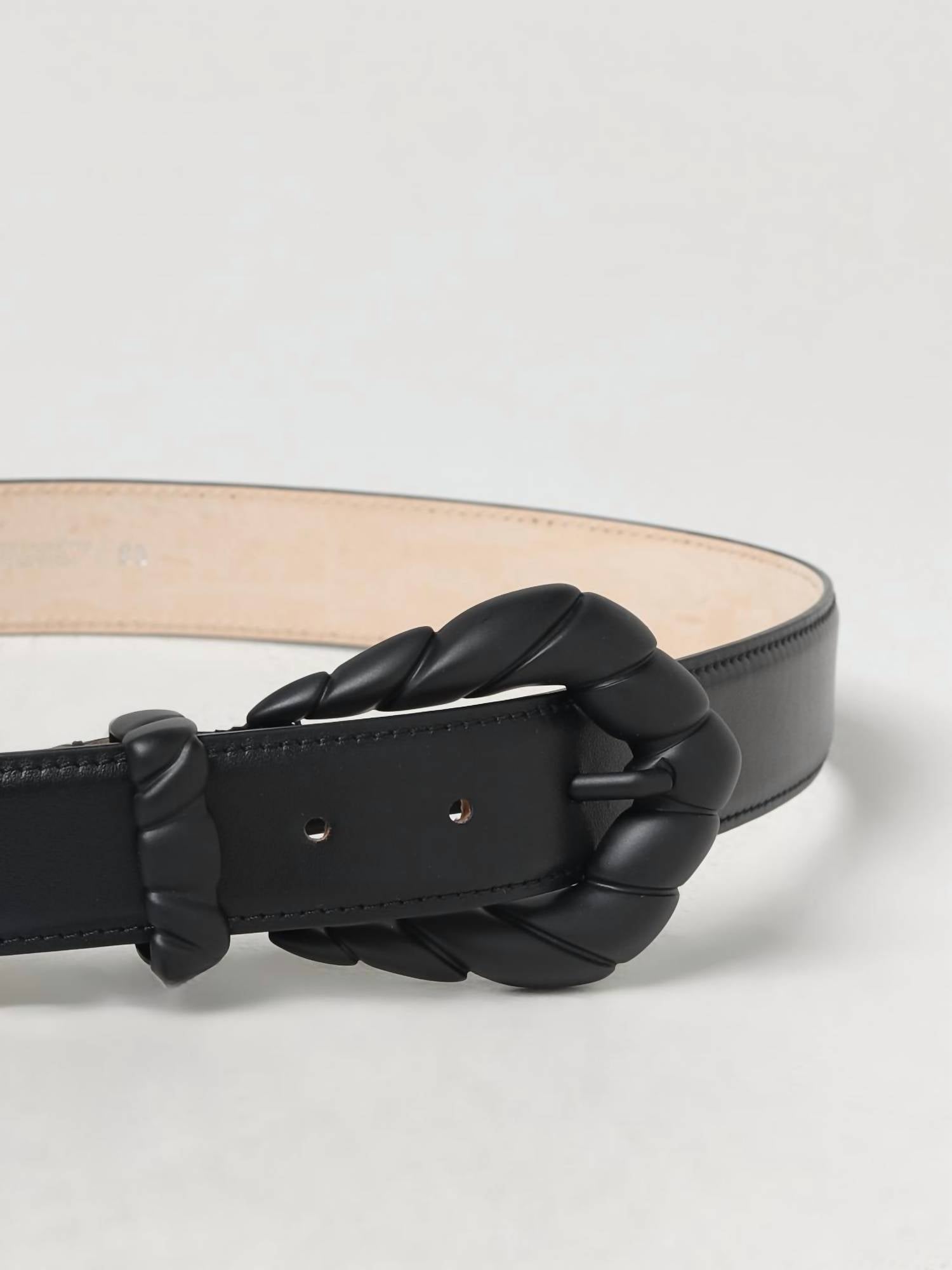 Iro - Embella Sculpted Buckled Leather Belt