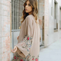 Leto - Chic Full-length Flower Kimono