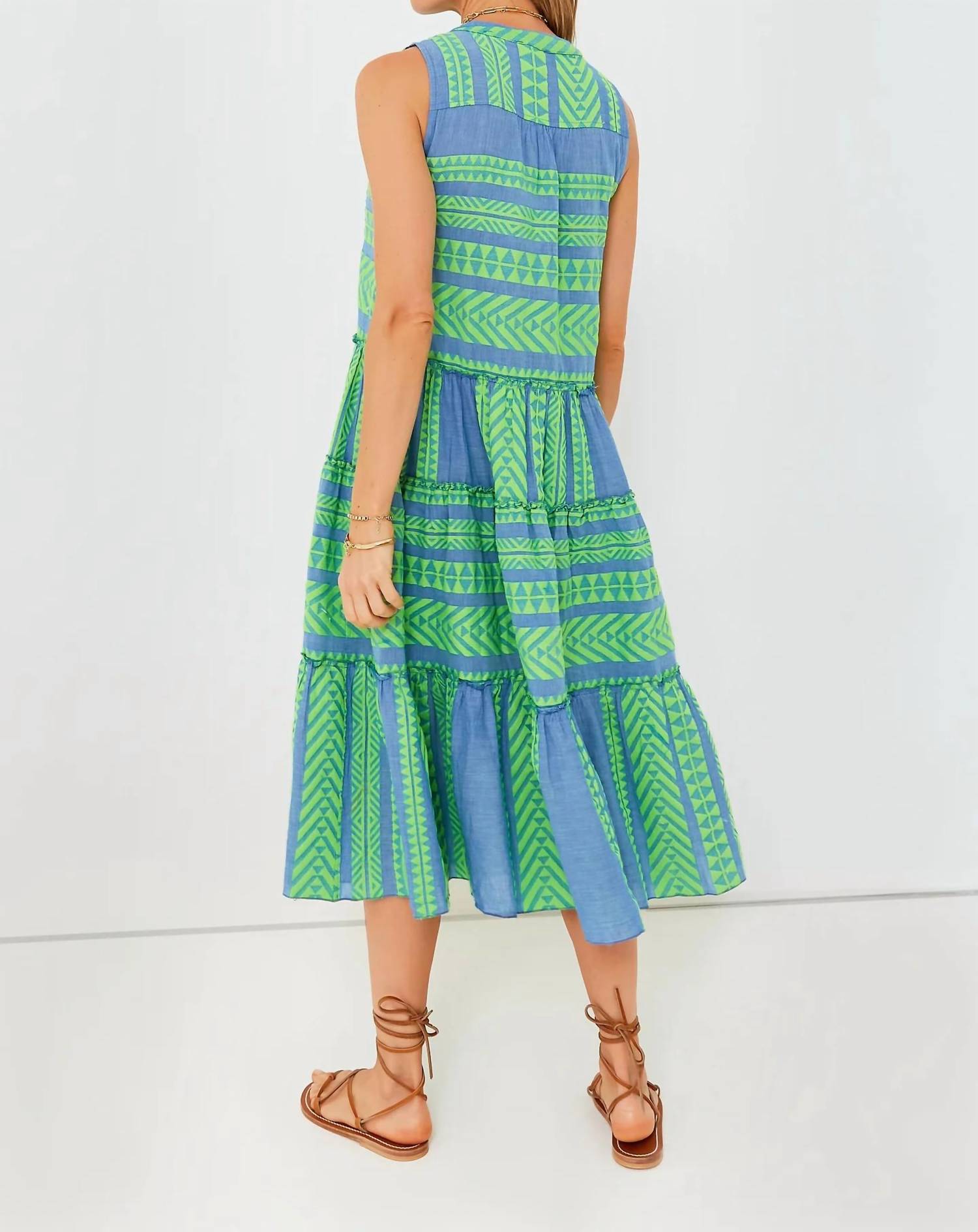 Devotion Twins - Tanzanitis Midi Dress