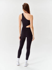 Revyve Active - Off-Shoulder Cutout Jumpsuit