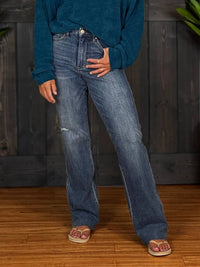 Judy Blue - No Chaser Straight Jeans