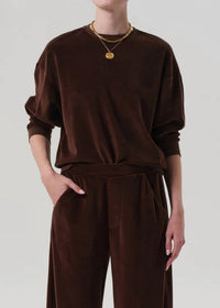 Citizens Of Humanity - Vintage Velour Crewneck Top