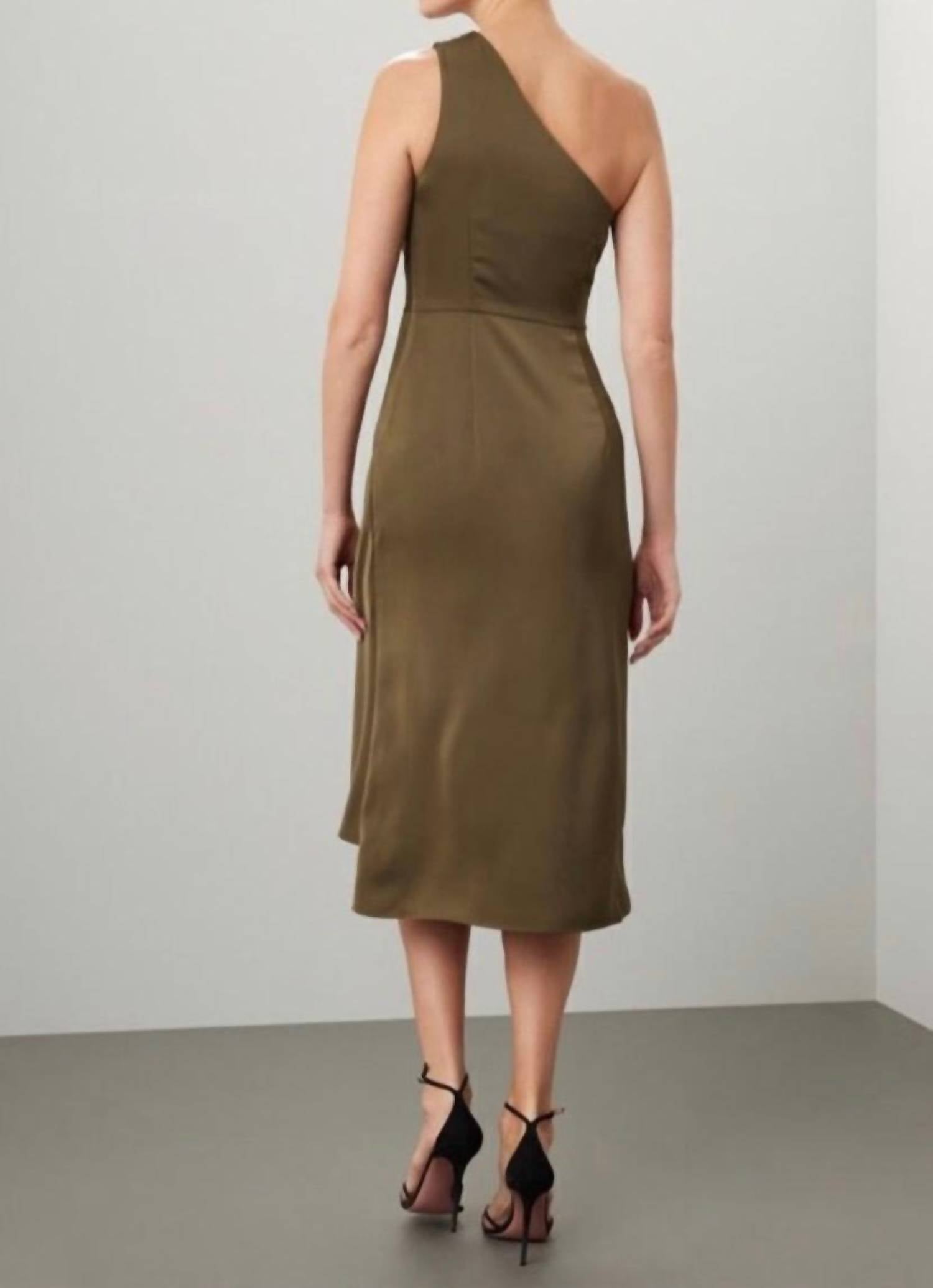 Sachin & Babi - Evangeline One Shoulder Midi Dress