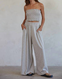 By Together - Everitt Wide-leg Knit Pants