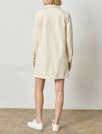 Lilla P - Split Neck Collared Dress