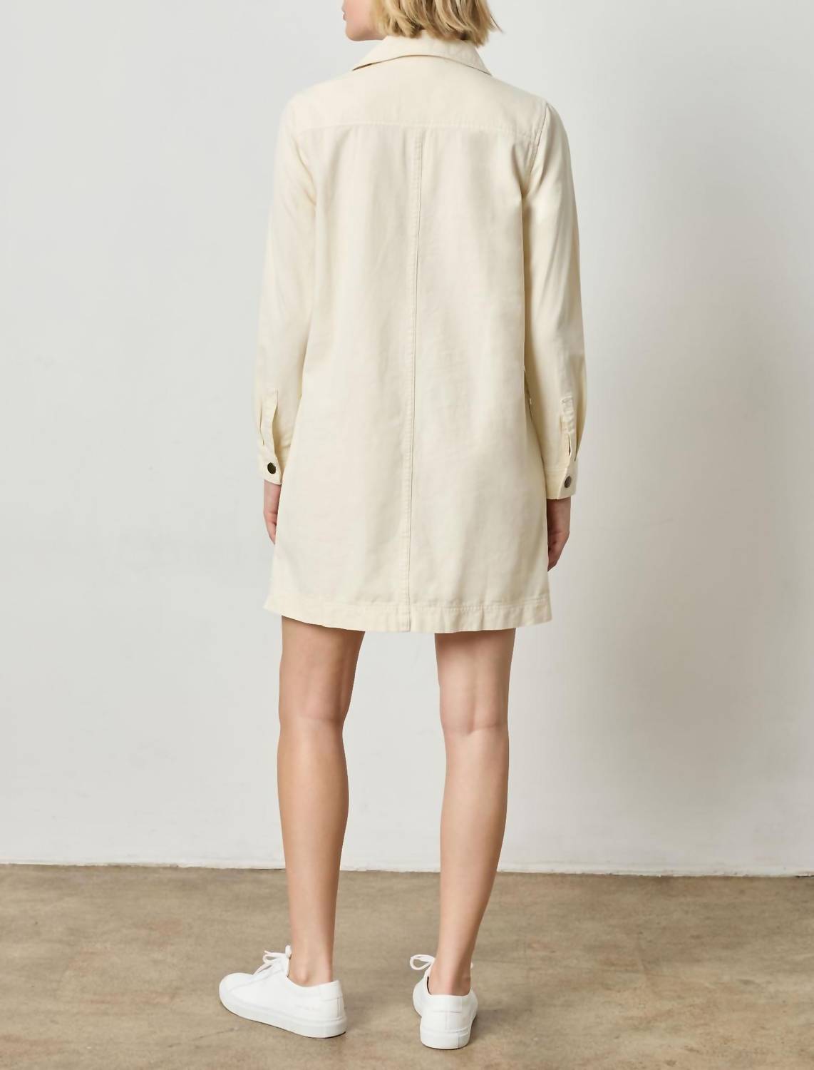 Lilla P - Split Neck Collared Dress