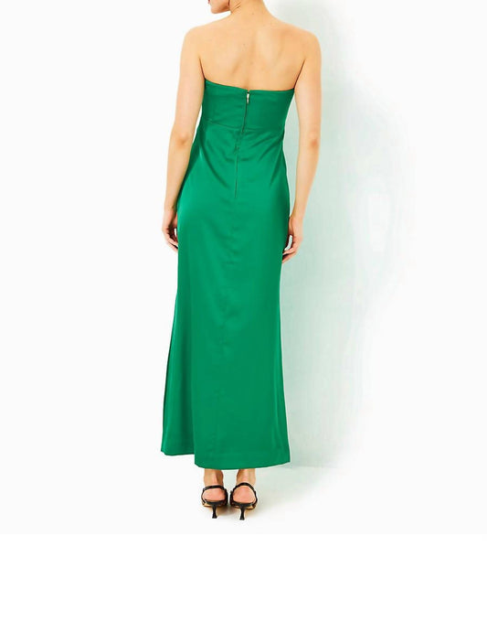 Lilly Pulitzer - Women's Carlynn Satin Maxi Bow Dress