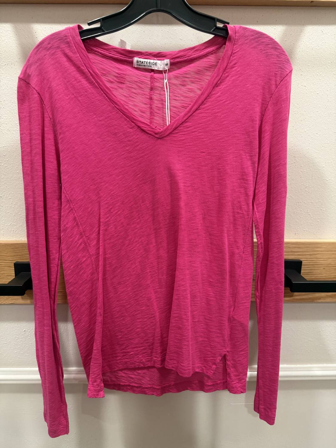 Stateside - Women's Long Sleeve V-neck Tee