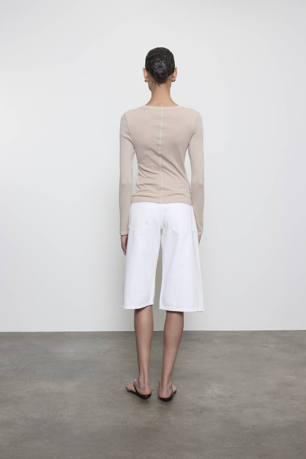 Enza Costa - Supima Cotton Long Sleeve Tee
