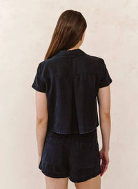 Bella Dahl - Short Sleeve Flap Pocket Shirt