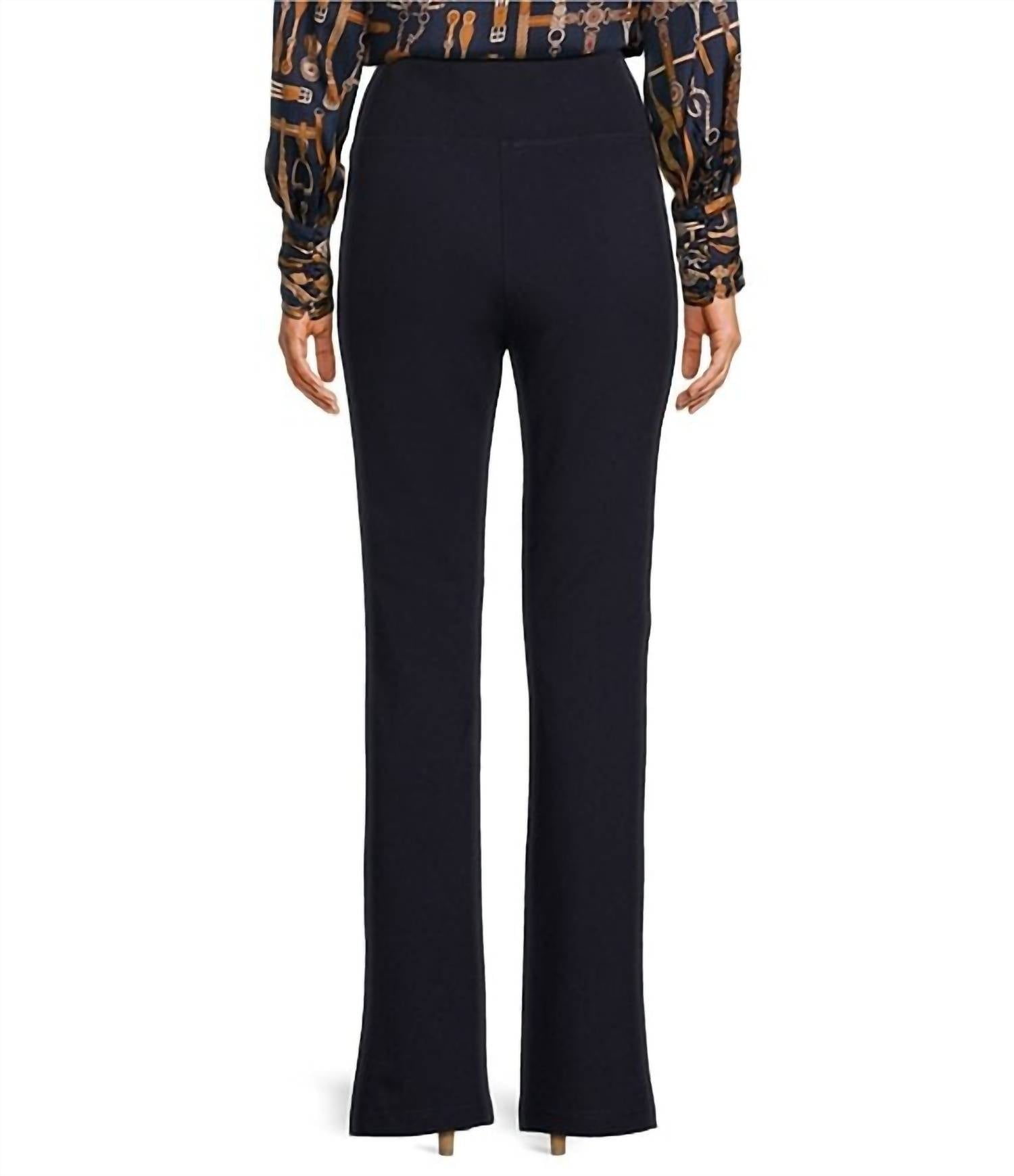 Tyler Boe - Margie Ponte Front Slit Pants