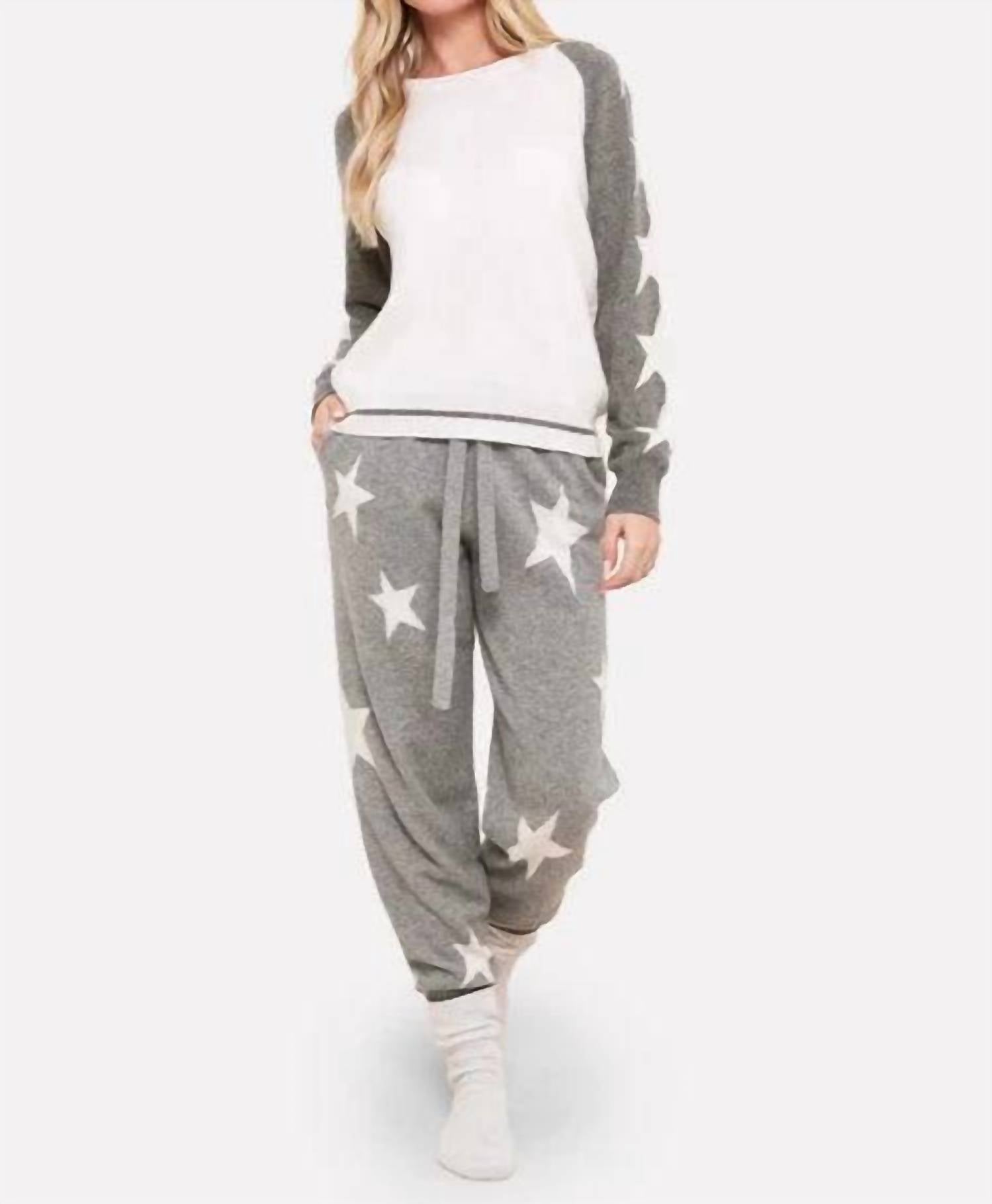 Brodie Cashmere - Sophie Star Jogger